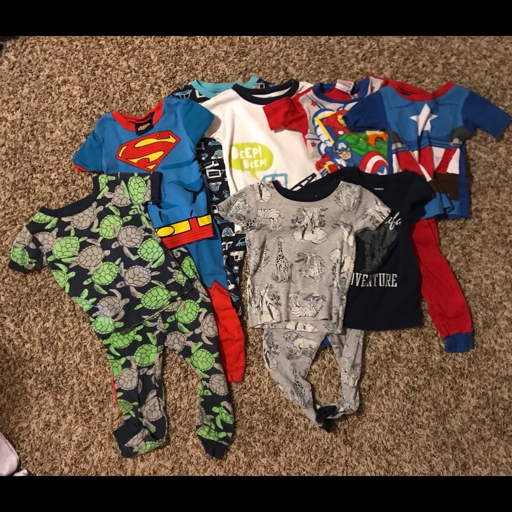 2T boy’s pajamas